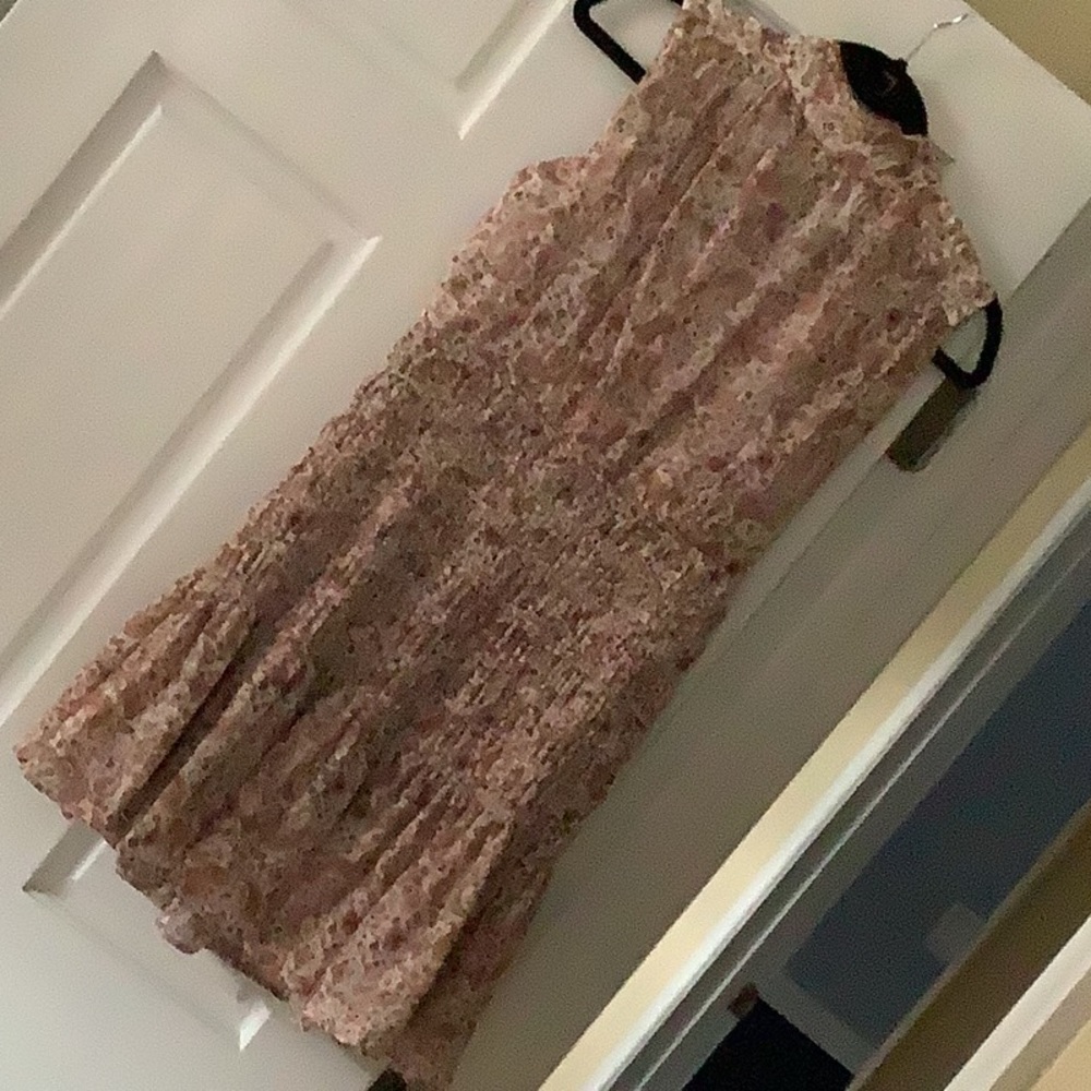 House of Harlow 1960 sleeveless ruffle dress